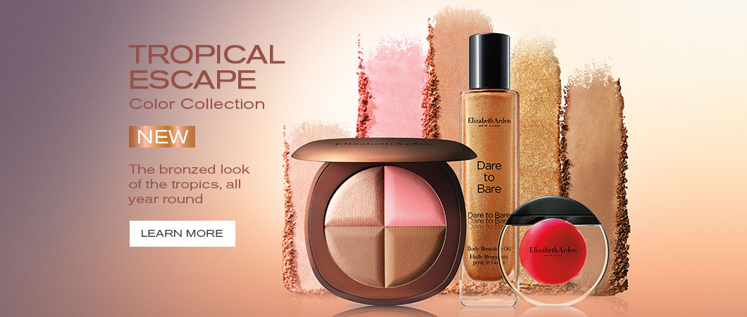 Elizabeth Arden New Zealand : Makeup & Beauty : Tropical Escape Colour Collection