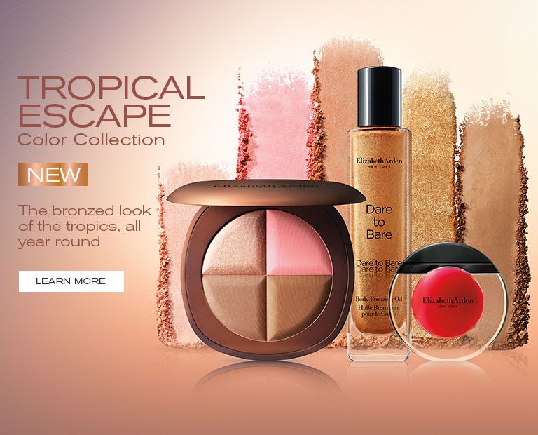 Elizabeth Arden New Zealand : Makeup & Beauty : Tropical Escape Colour Collection