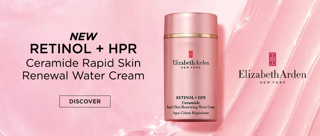 Elizabeth Arden Retinol + HPR Ceramide Rapid Skin-Renewing Water Cream | Elizabeth Arden New Zealand Skincare